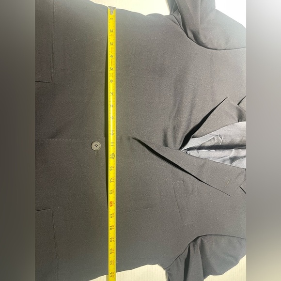 Brooks Brothers Brooks Ease Wool Dark Blue Blazer/Sports Coat Men's 45 Long USA - Picture 8 of 12